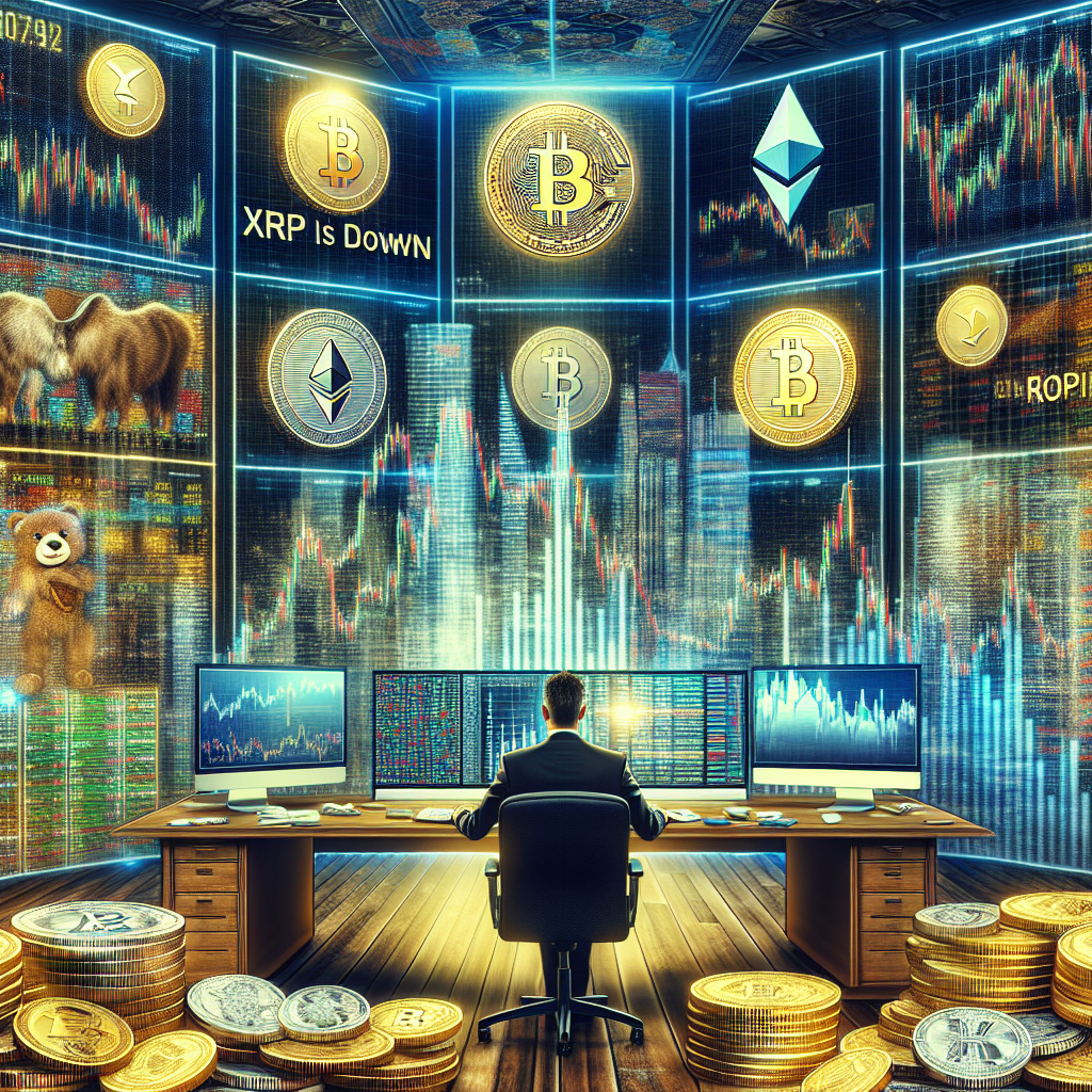 Precios de criptomonedas: XRP baja, VIRTUAL cae, FLOKI sube