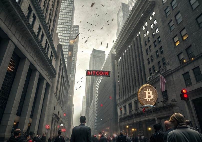 Bitcoin cae de los $100K, afectando a Wall Street