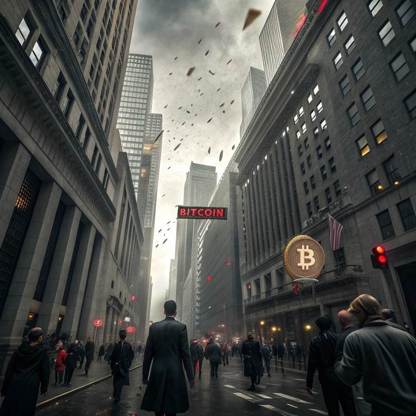 Bitcoin cae de los $100K, afectando a Wall Street