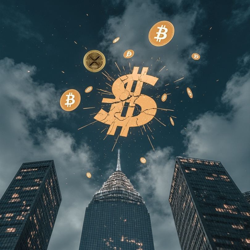 Criptomonedas suben mientras el dólar pierde fuerza