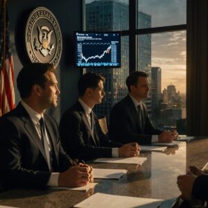 Reunión SEC podría cerrar caso de XRP; BTC a $108k