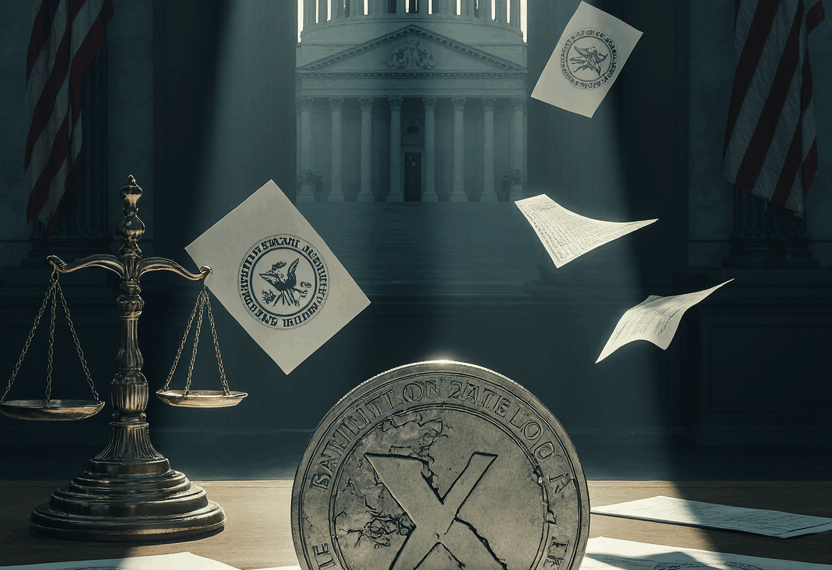 XRP Baja por Posibles Problemas Legales en EE. UU.