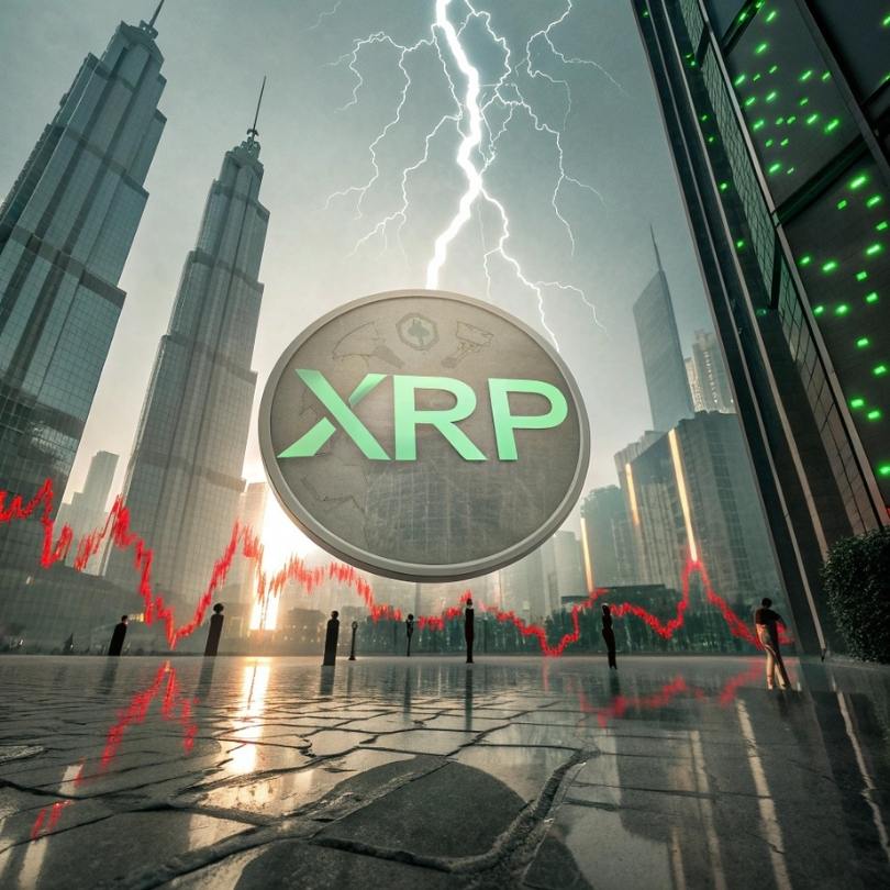 XRP Caída de Precio a Pesar de Aumento en Futuros