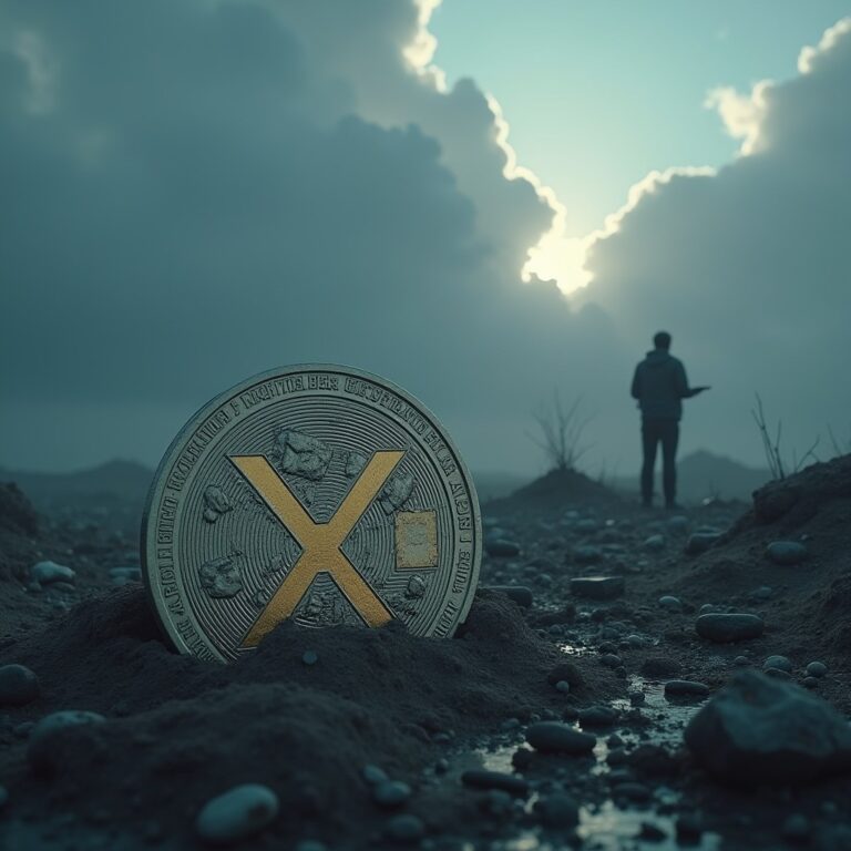 XRP enfrenta un momento crucial por baja actividad