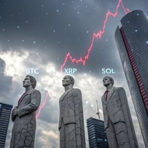 ¿Por qué hoy bajan las criptomonedas BTC, XRP y SOL